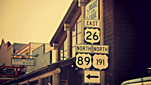 street signs